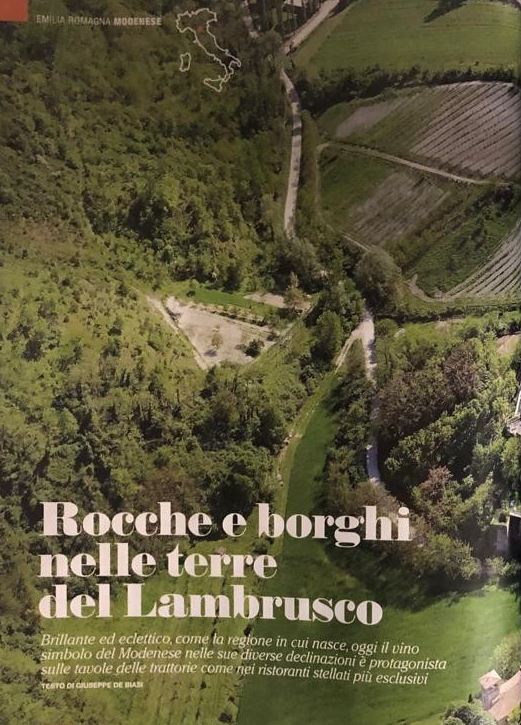 Rocche e borghi nelle terre del Lambrusco