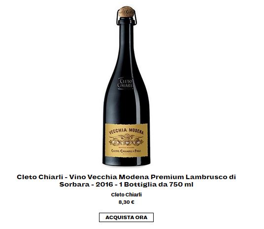 5 Lambrusco Top da comprare su Amazon