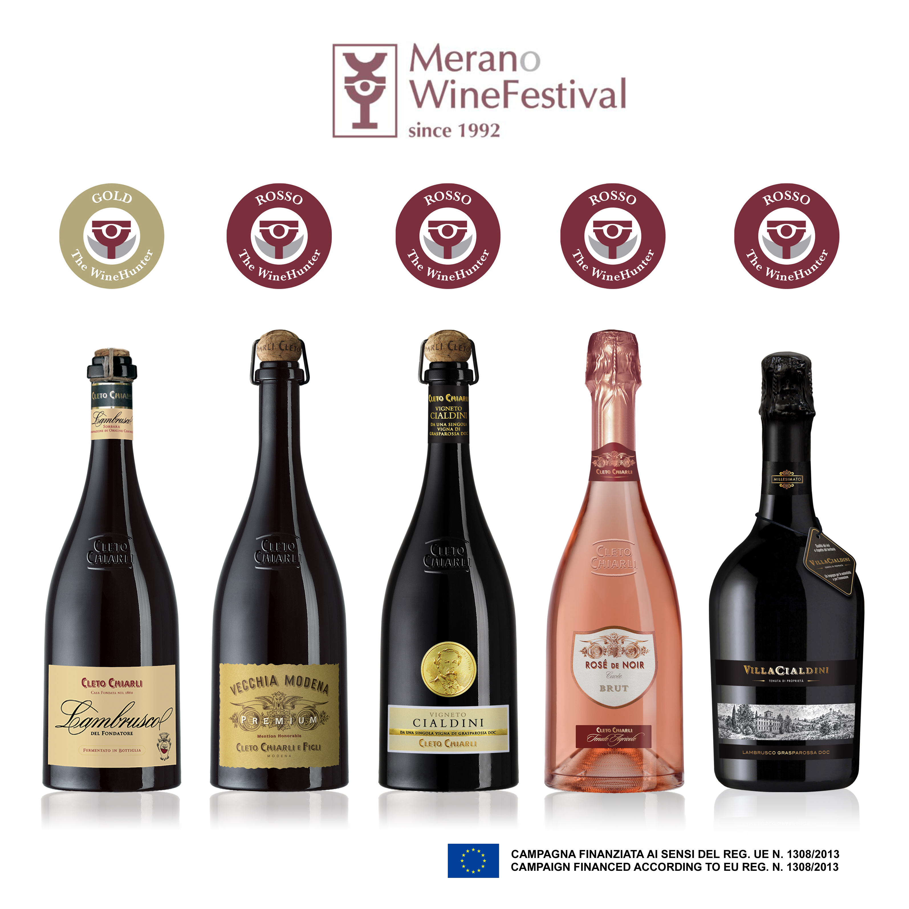 WineHunter premia i vini 2020 di Cleto Chiarli
